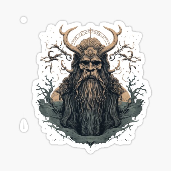Item preview, Druid - Nordic mythology designed and sold by geekdrobe.