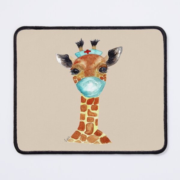 Item preview, Watercolour Frontline Giraffe  designed and sold by Artbylees.