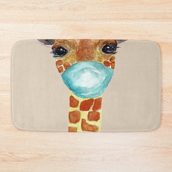 Item preview, Watercolour Frontline Giraffe  designed and sold by Artbylees.