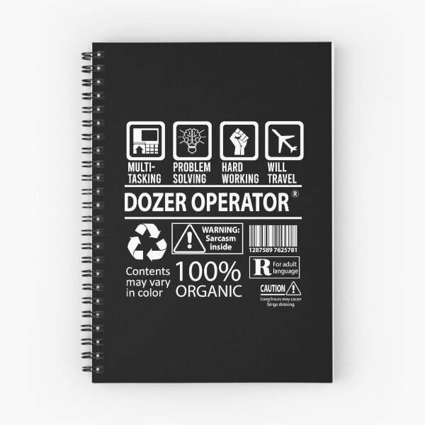 Item preview, Dozer Operator - Multitasking designed and sold by analisanta.