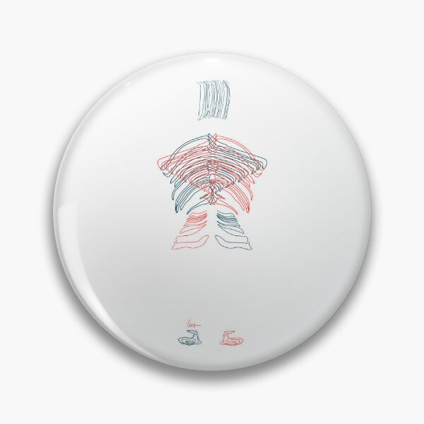 Item preview, Squeleton (Red & blue / white background) designed and sold by MentaLee.