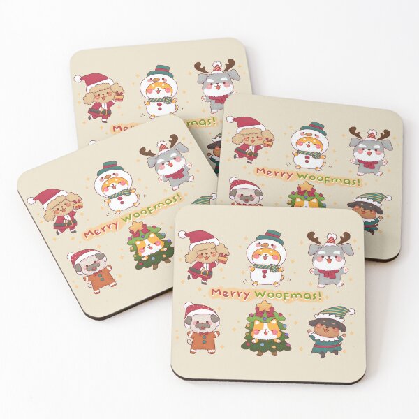 Item preview, Merry Woofmas! designed and sold by NasDoodleArt.