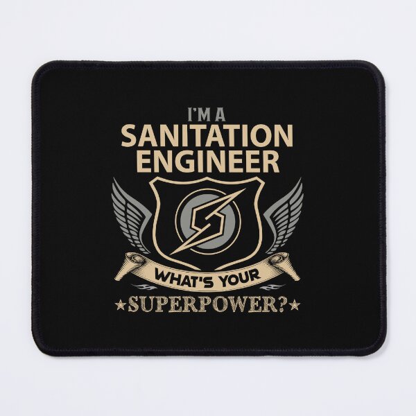 Item preview, Sanitation Engineer - Superpower designed and sold by alphatinost.