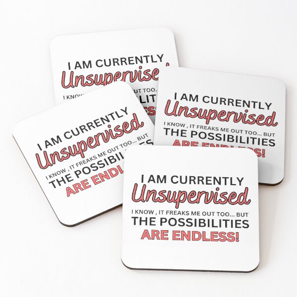 Item preview, I Am Currently Unsupervised Adult Humor Novelty Graphic Funny designed and sold by DashBliss.