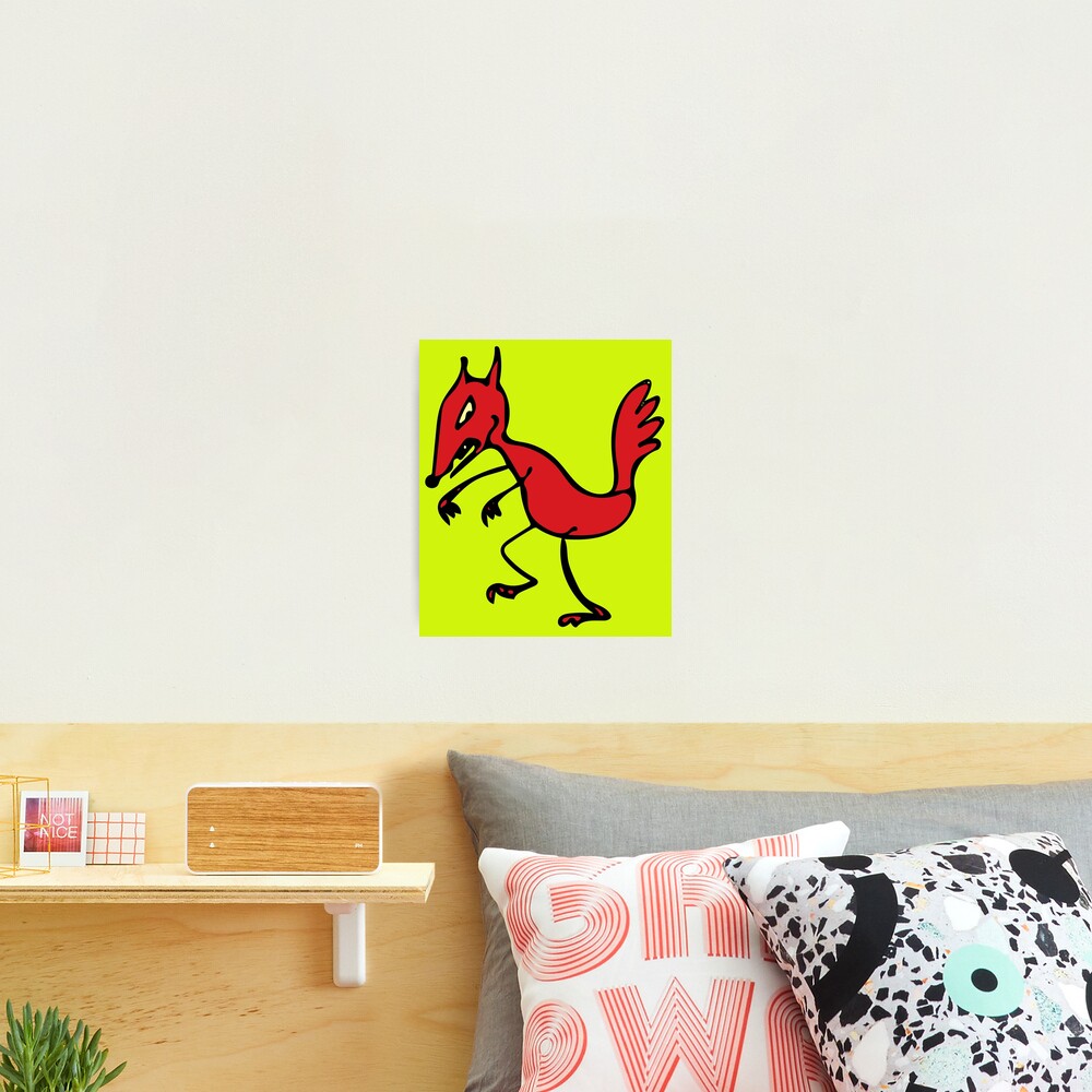 FOXY MCFOX, THE FOXIEST FOX IN ALL OF FOXTOWN! illustration