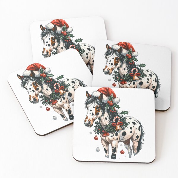 Item preview, Appaloosa Christmas Leopard Horse designed and sold by DesignMT.