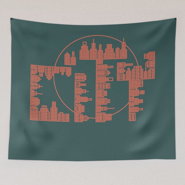 Item preview, Skyline, city - Red version designed and sold by TomiAx.