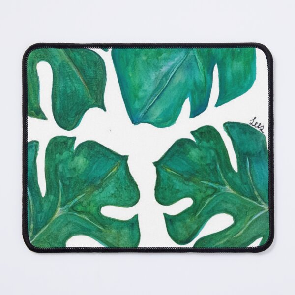 Item preview, Watercolour monstera leaves designed and sold by Artbylees.