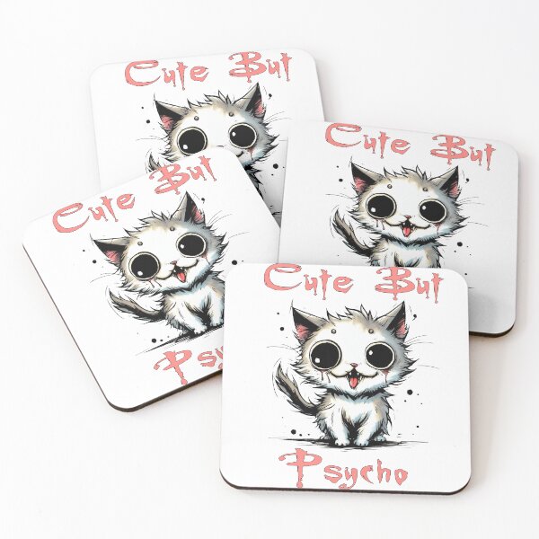 Item preview, cute but p s y c h o  designed and sold by luckymando.