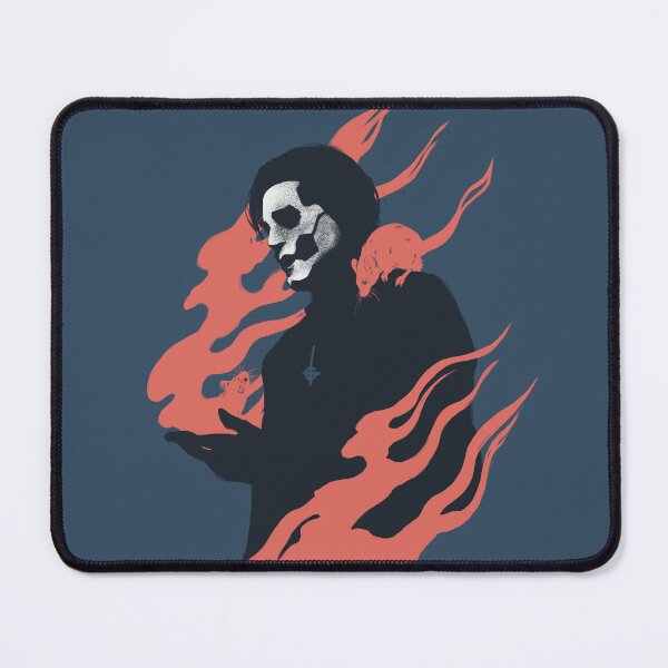 Item preview, Papa Emeritus IV on blue background designed and sold by Osiiiris.