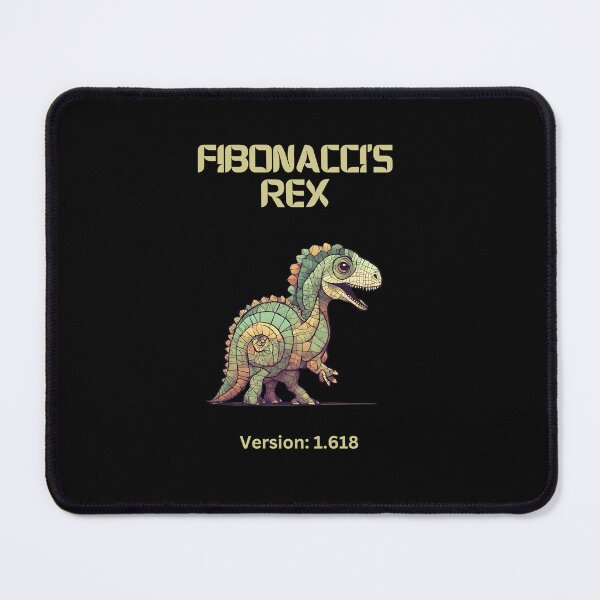 Item preview, Fibonacci dinosaur design designed and sold by t1n3333.
