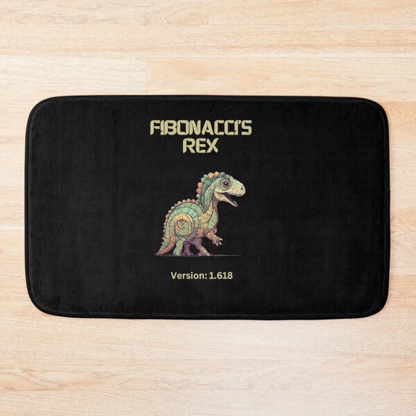 Item preview, Fibonacci dinosaur design designed and sold by t1n3333.