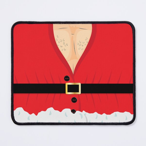 Item preview, Funny Santa With Hairy Chest designed and sold by CreativeBridge.