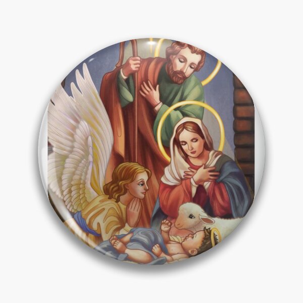 Artikelvorschau, Das Jesuskind in der Krippe (Heilige Familie) entworfen und verkauft von ctad.