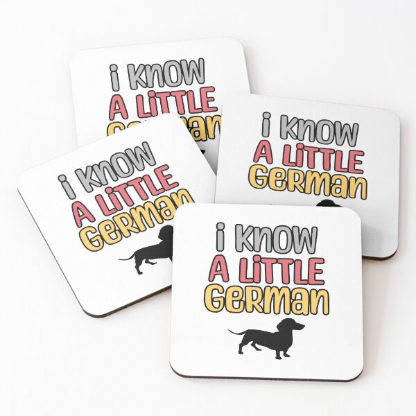 Item preview, I Know A Little German Dachshund Dog Dad designed and sold by Hic21.