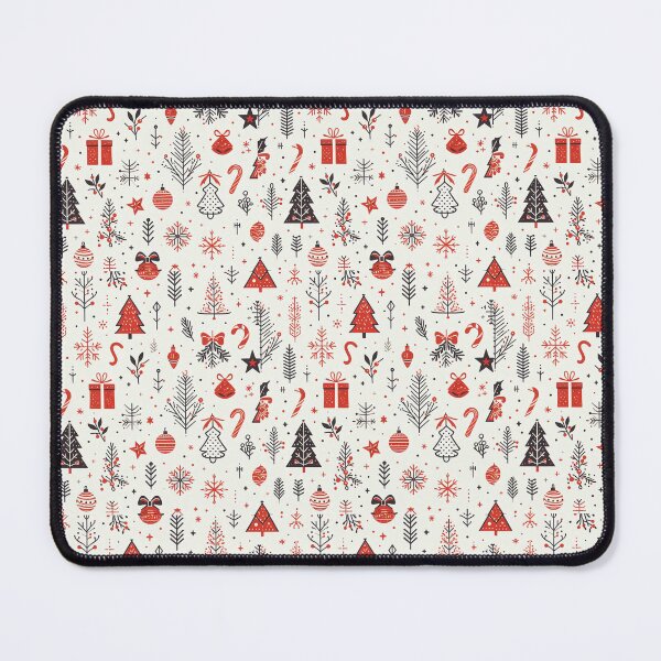 Item preview, Christmas pattern Presents and Trees designed and sold by BambatsArtStore.