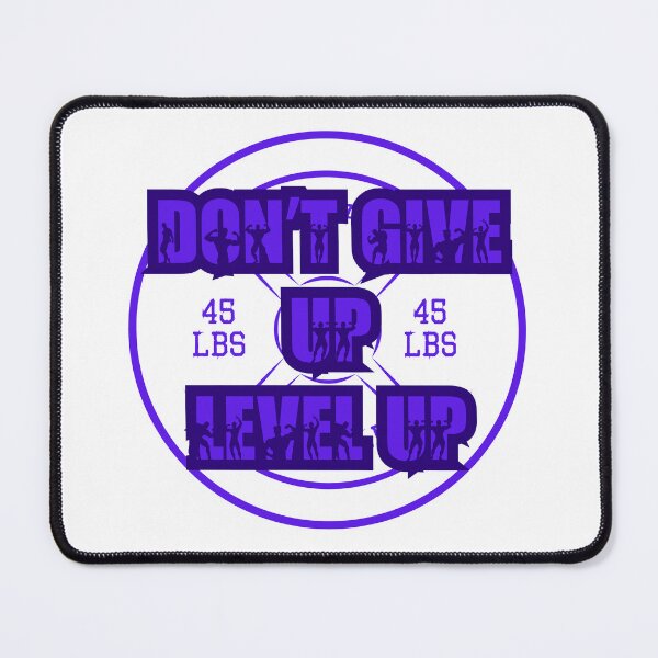 Item preview, Don't Give Up, Level Up designed and sold by KingOfMyShop.