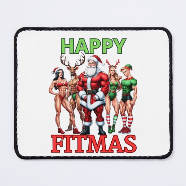 Item preview, Merry Fitmas - Funny Christmas vibe designed and sold by GalaxyGraffiti.