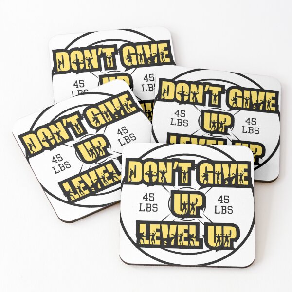 Item preview,  Don't Give Up, Level Up designed and sold by KingOfMyShop.