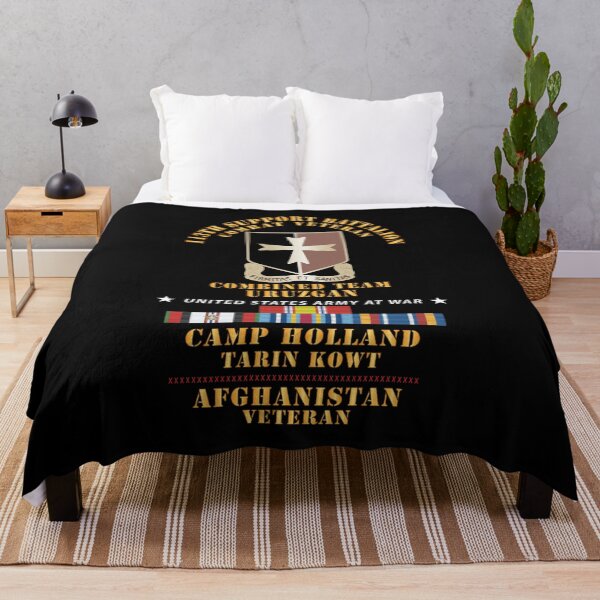 Artikelvorschau, Armee – 113. Unterstützungsbataillon – Camp Holland Afghanistan Vet mit AFGHAN SVC X 300 entworfen und verkauft von Military Insignia Products.