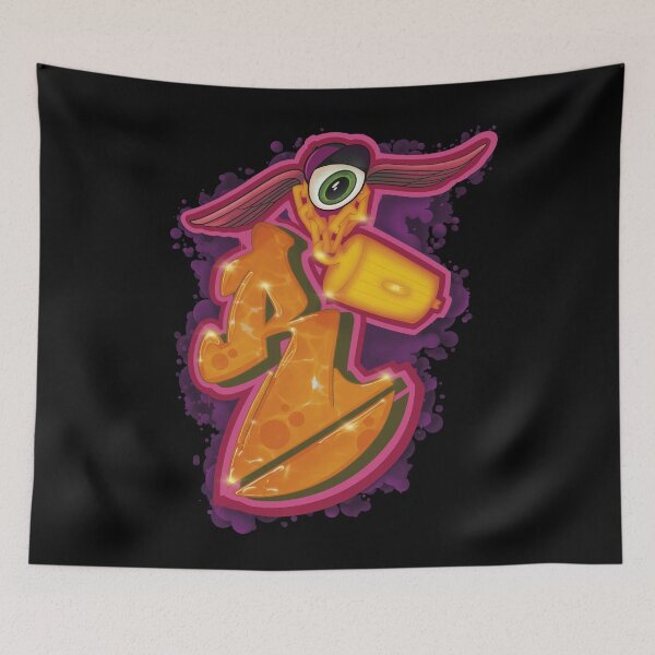 Item preview, Graffiti Typography Pulse designed and sold by 2wear.
