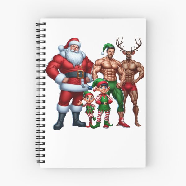 Item preview, Merry Fitmas - Funny Christmas vibe designed and sold by GalaxyGraffiti.