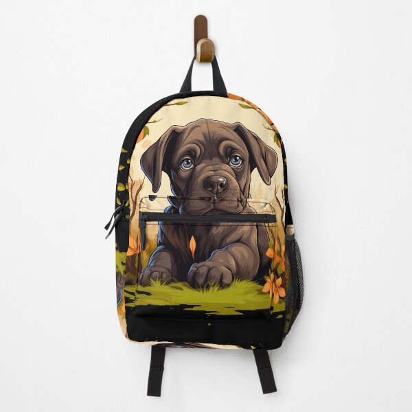 Item preview, Cute Illustration of Italian Cane Corso Puppy, Canary mastiff Molosser Dog Breed In Nature designed and sold by NBSStore.