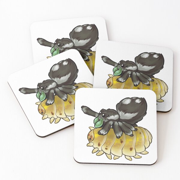 Item preview, Jumping Spider and Isopod - Spooderpods designed and sold by Best Behaved Birds.