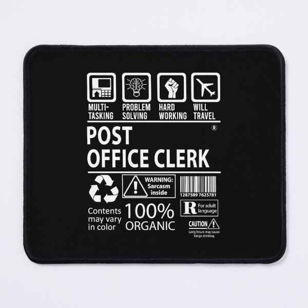 Item preview, Post Office Clerk - Multitasking designed and sold by alphatinost.