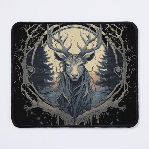 Item preview, Deer Nordic Mythology high resolution designed and sold by geekdrobe.