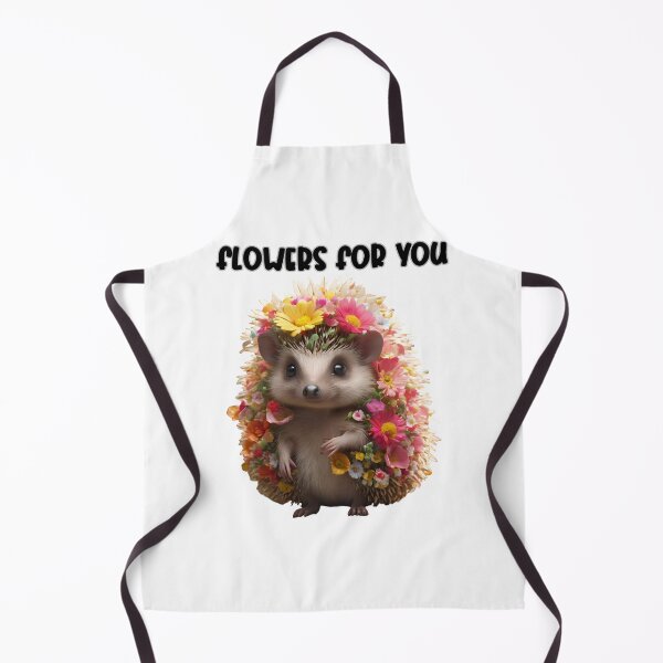 Item preview, Cute Hedgehog in flower costume on Christmas party designed and sold by BotunPeony.