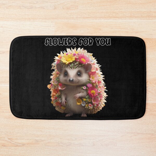 Item preview, Cute Hedgehog in flower costume on Christmas party  designed and sold by BotunPeony.