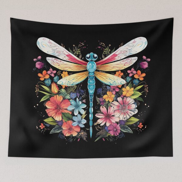Item preview, Floral Dragonfly designed and sold by VelvetRoom.