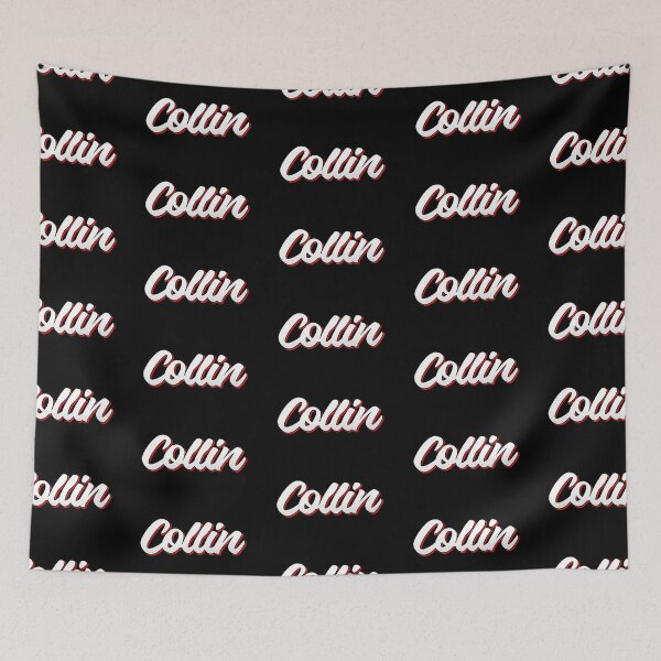 Item preview, Retro Collin Name Label (Black) designed and sold by NafilNafiz.