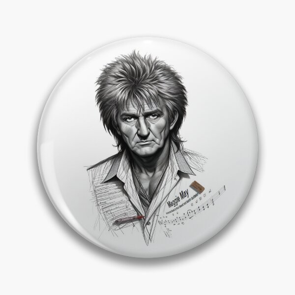 Item preview, Rod Stewart in Sketch designed and sold by NickTaroDesign.