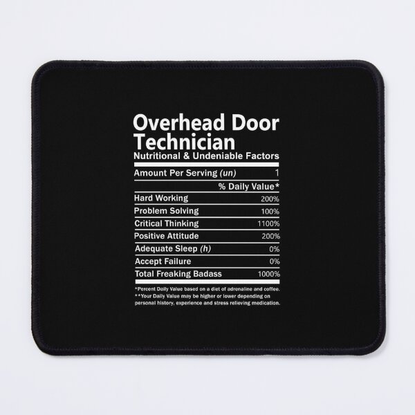 Item preview, Overhead Door Technician - Nutritional And Undeniable Factors designed and sold by analisanta.