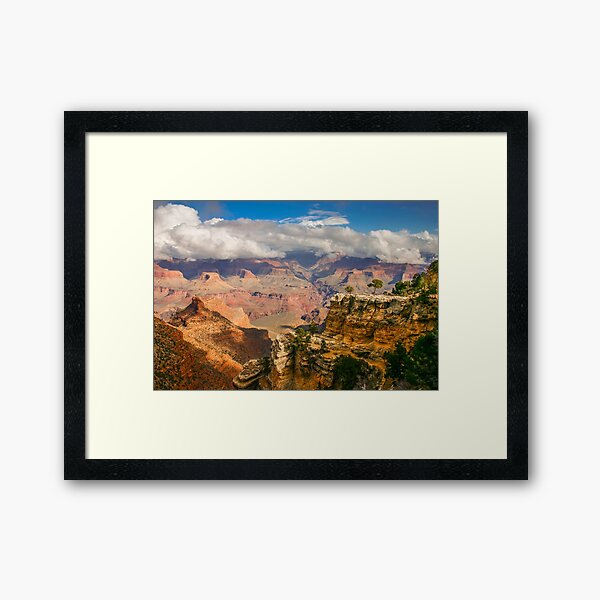 South Rim, Grand Canyon National Park, Arizona, USA Framed Art Print