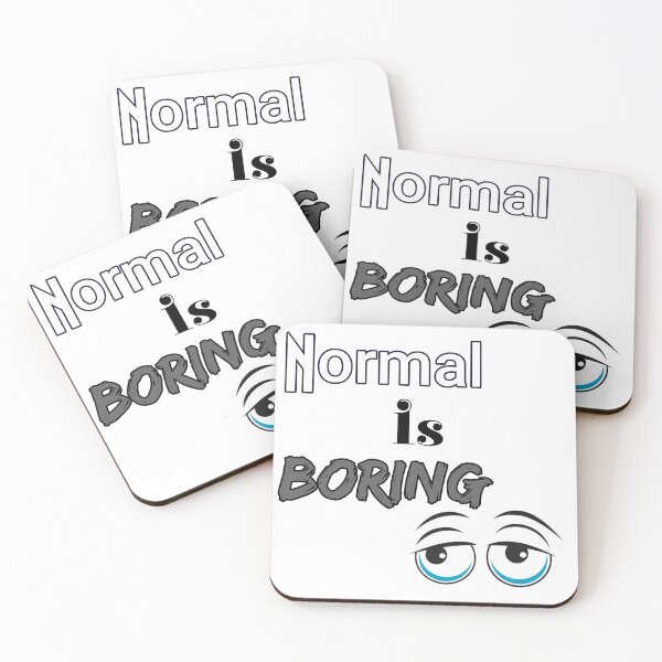 Item preview, Normal is boring designed and sold by Lee-collections.