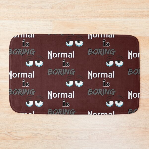 Item preview, Normal is boring designed and sold by Lee-collections.