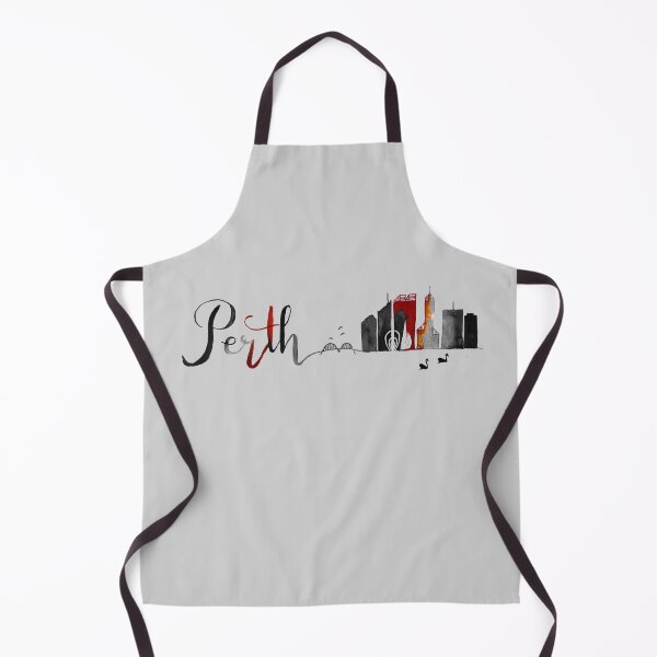 Item preview, Watercolour Perth skyline designed and sold by Artbylees.