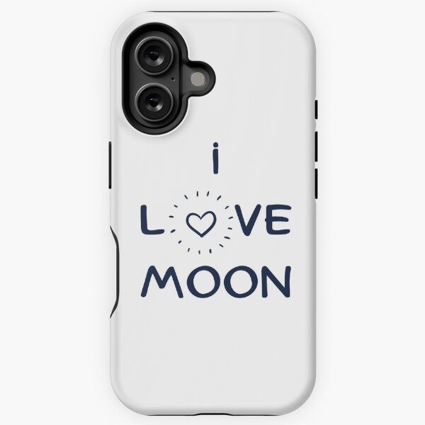 Vista previa del artículo con la obra «Amo la luna», diseñado y vendido por TIFYY.