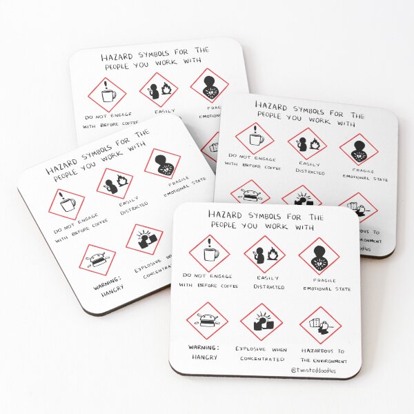Item preview, Work Place Hazards designed and sold by twisteddoodles.