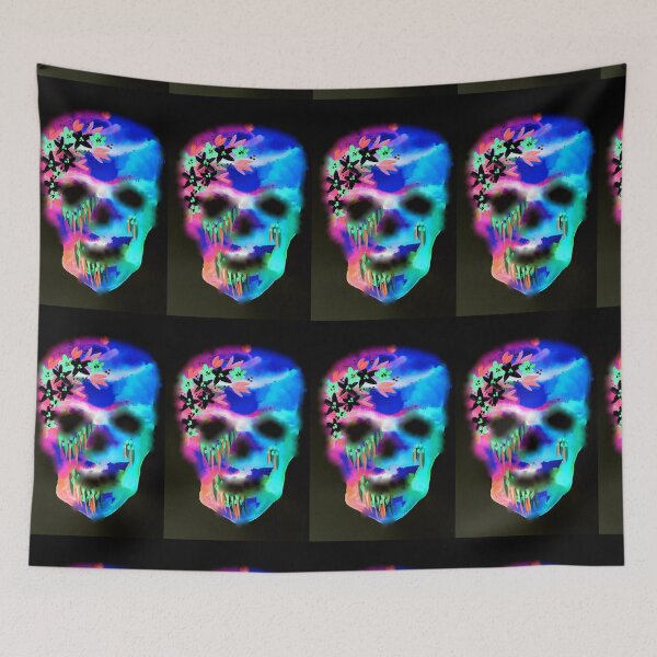 Item preview, Watercolour Skull designed and sold by CateJacobs.