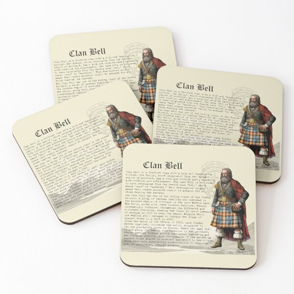Item preview, Clan Bell Scottish History  designed and sold by BagTown Clans.
