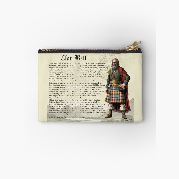 Item preview, Clan Bell Scottish History  designed and sold by BagTown Clans.