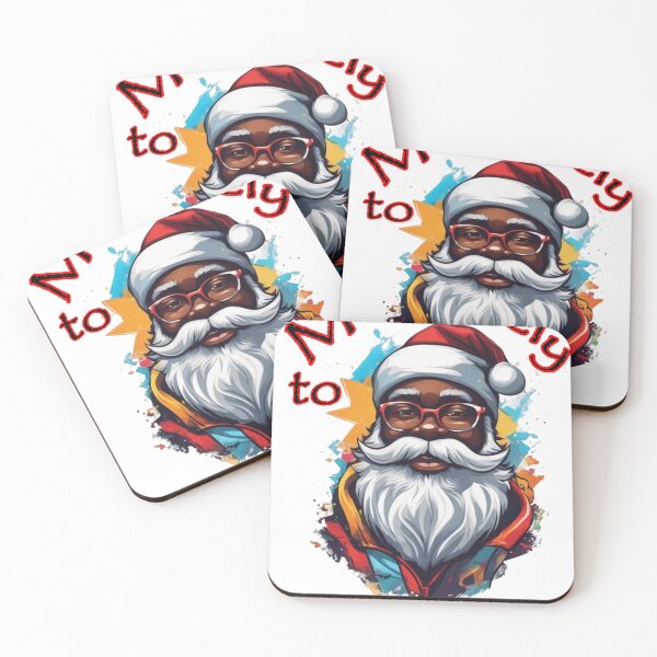 Item preview, Black Santa designed and sold by White Tiger Designz .