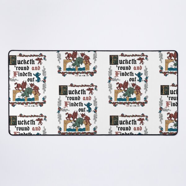Item preview, F*ck Around and Find Out Medieval Style - funny retro vintage English history designed and sold by Nemons.