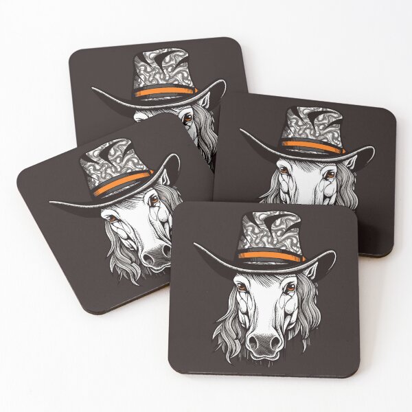 Item preview, Horse's Halloween Elegance Hat-Centric Art designed and sold by DigitalGraphic1.