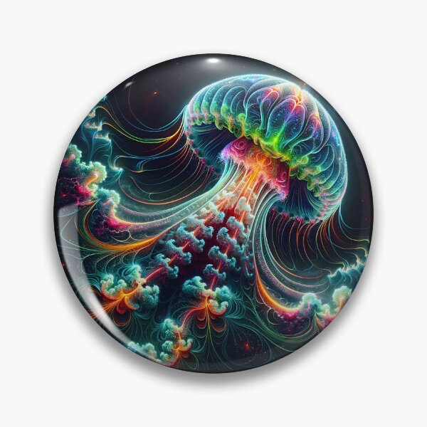 Item preview, Psychedelic Jellyfish designed and sold by Truck Stop One.