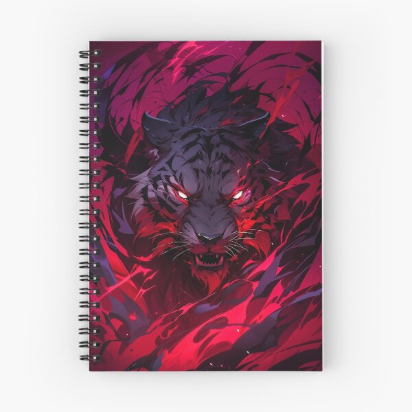 Item preview, Flaming tiger designed and sold by Arlessa Art.
